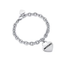 Bracciale Luca Barra Donna Script in Acciaio BK1923 - BK1923